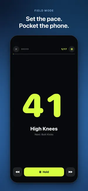 PlayProtocol: Sports Warm-Ups screenshot 1