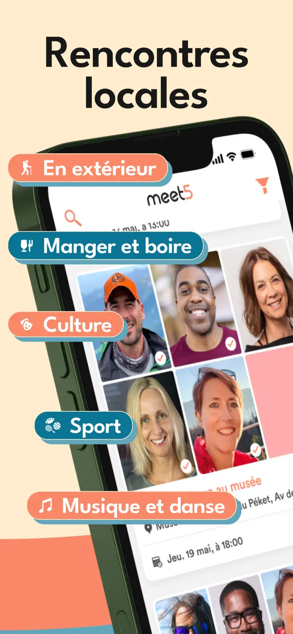 Screenshot #3 pour Meet5 : Nouvelles amitiés