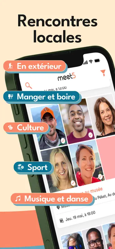 Meet5: Neue Leute kennenlernen screenshot 3 of 6