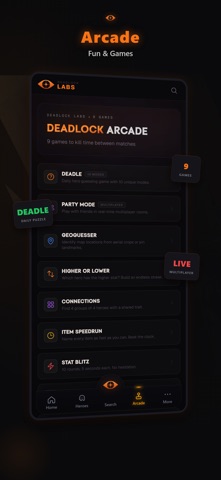 Deadlock Labs - Stats Tracker iPhone screenshot