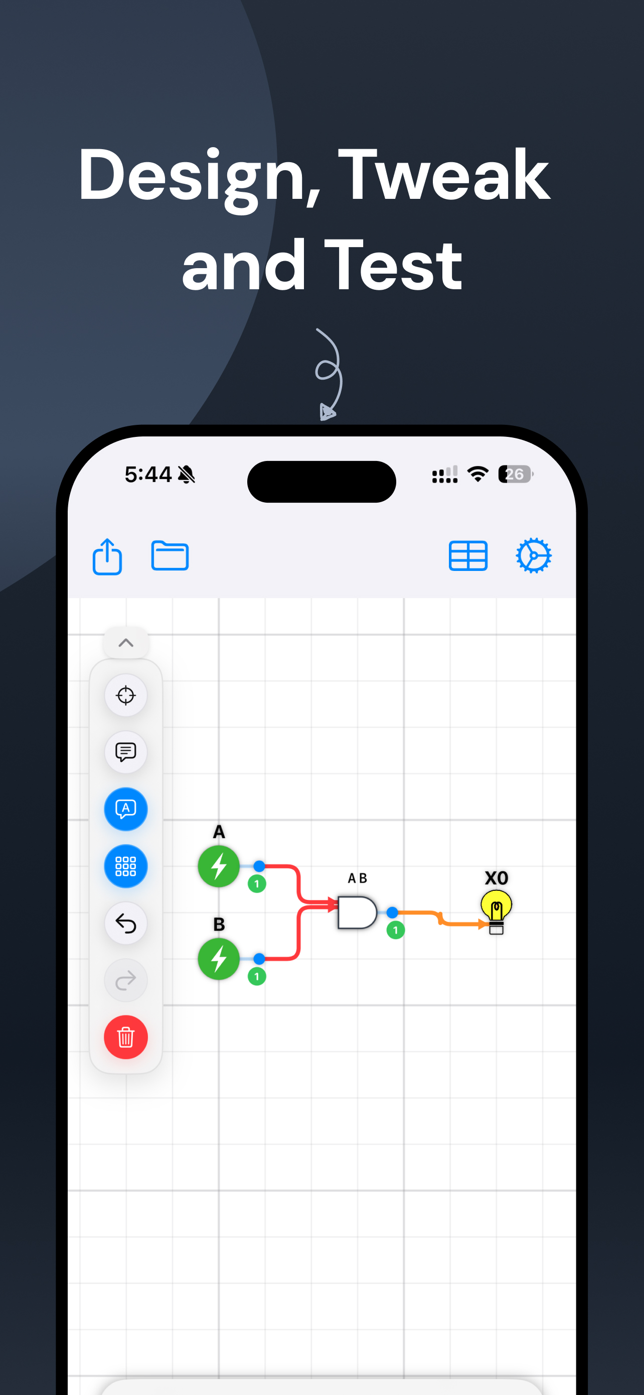 Logic Circuits Simulator