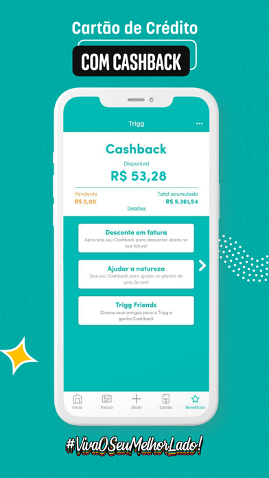 Trigg: Cartão de Crédito Screenshot