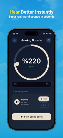 Hearing Aid : Pro for AirPods iPhone screenshot
