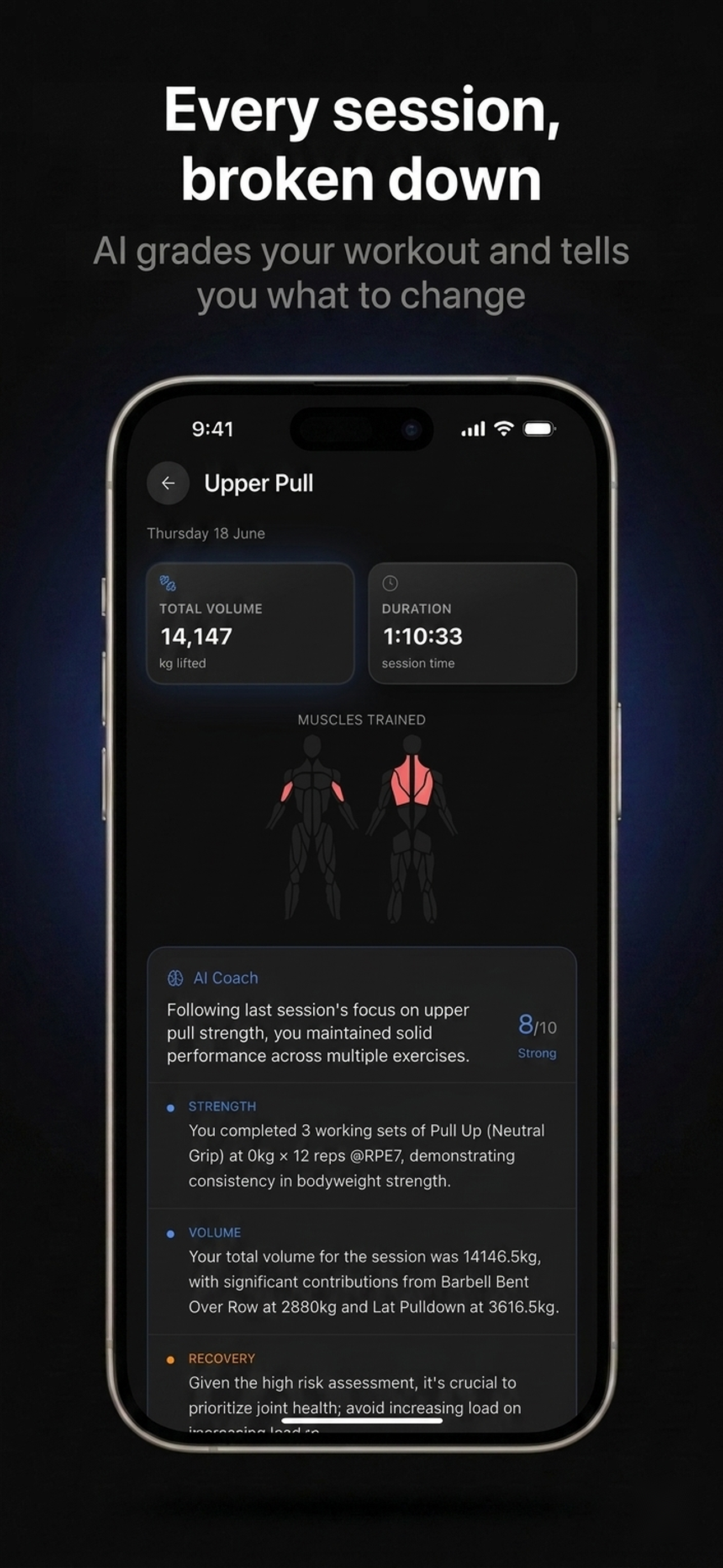 STRIVN: AI Workout Tracker screenshot 5