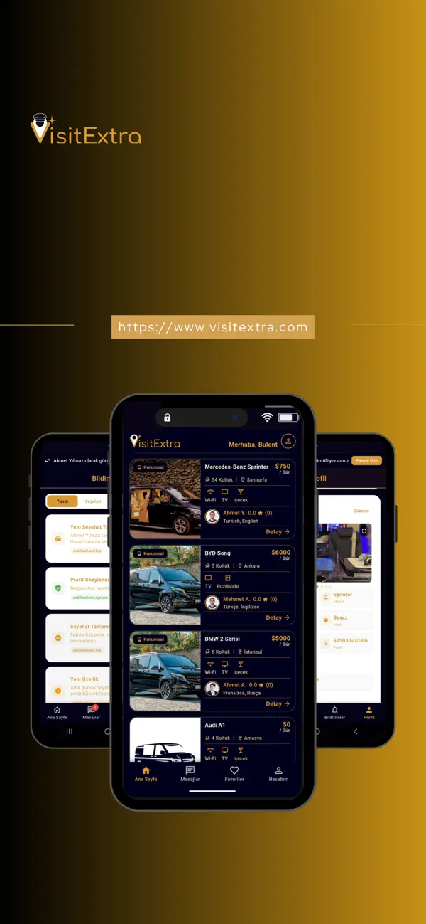 Screenshot #1 pour VisitExtra Sürücü