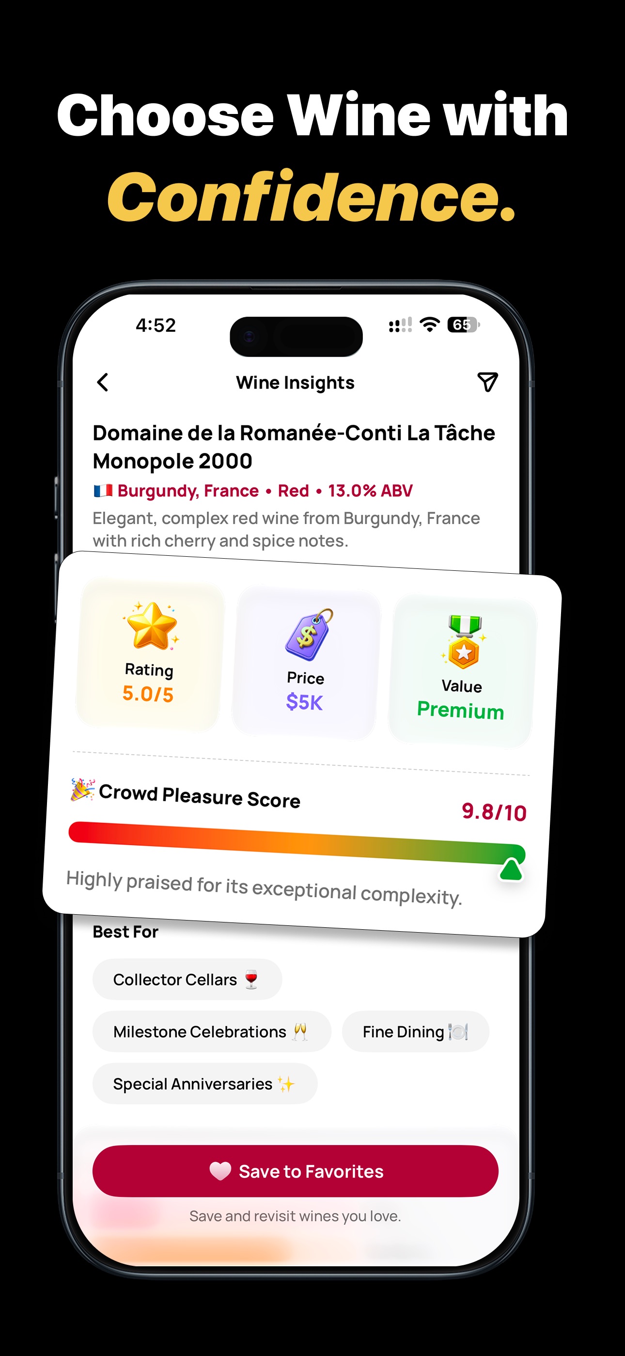 Screenshot 5 of Vinari: Wine Label Scanner