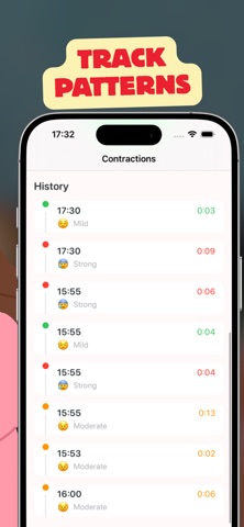 LaborGuard: Contraction Timer Screenshot 3 of 3