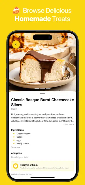HomeFoods - Homemade Meals screenshot 2