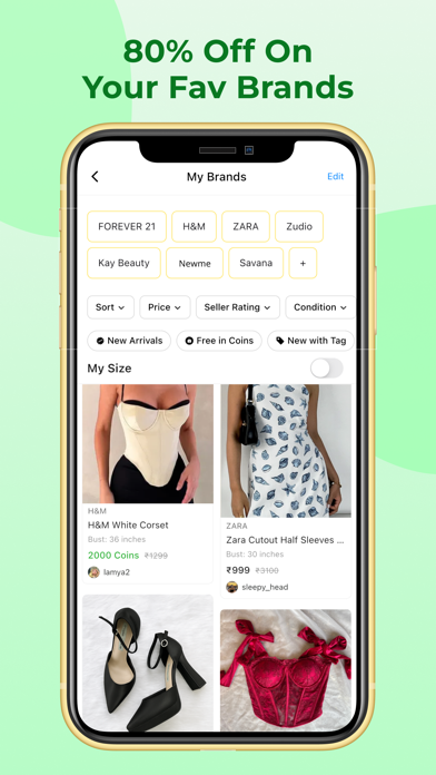 FreeUp: Sell & Buy Clothes iPhone screenshot 5