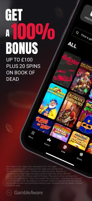 MoneyPlay: Casino & Sports Bet iPhone screenshot 2