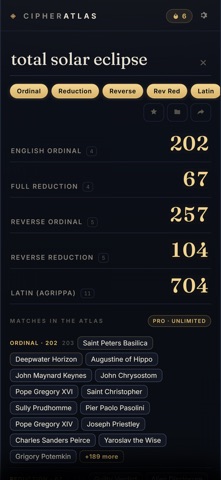 CipherAtlas: Gematria Decoder Screenshot 1 of 7
