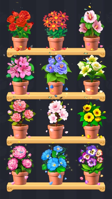 Blossom sort - Flower Games Screenshot
