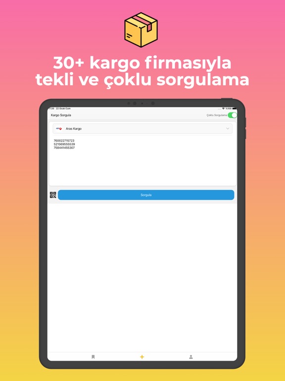 Kargo Takip iPad screenshot 2 - Business app