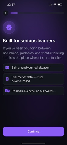 Financebro: AI Finance Teacher iPhone screenshot