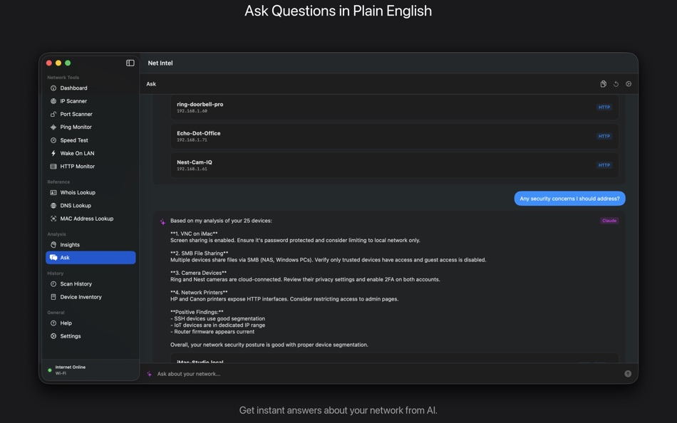 #10. NetIntel (macOS) โดย: Shimon Benichou