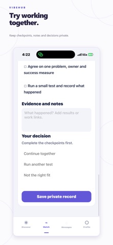 VibeHub: Cofounder Trial screenshot 5