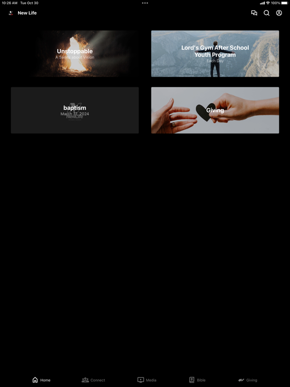 New Life Friends iPad screenshot 1 - Education app