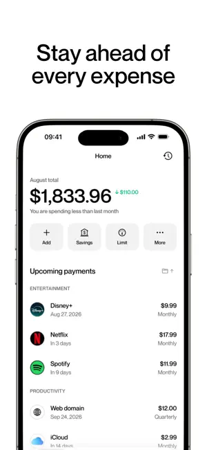 Kelo: Expense Tracker & Budget screenshot 1