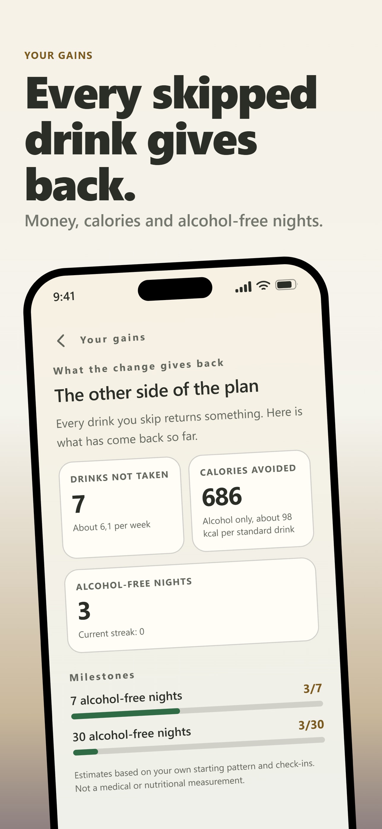 Screenshot 9 of Andante: Drink Less Coach