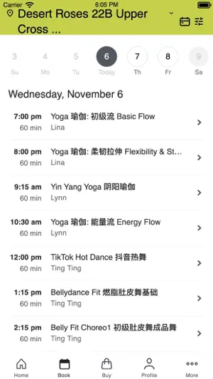 Desert Roses Yoga Dance screenshot 2