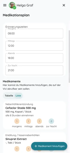 VIVAIcare screenshot 2