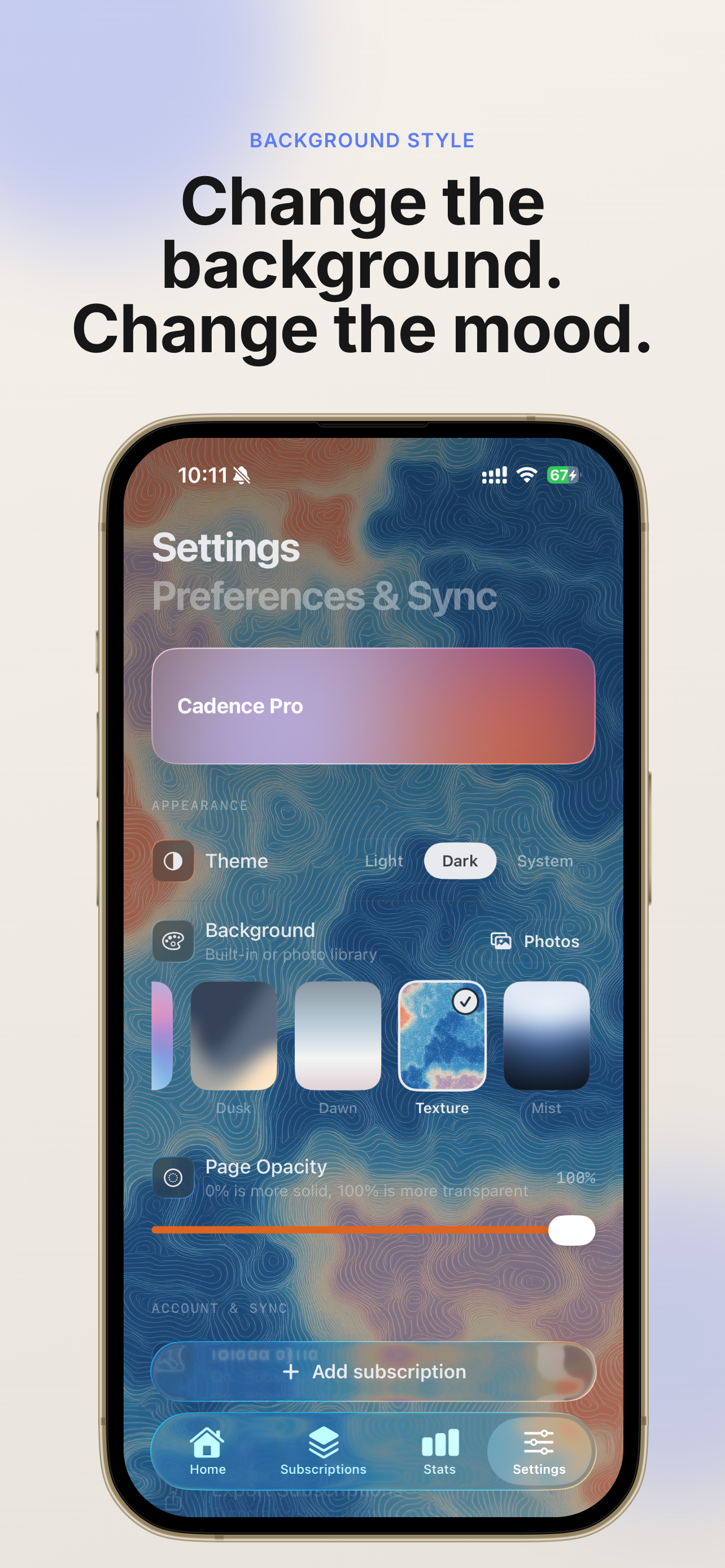 Cadence: Subscription Tracker screenshot 9