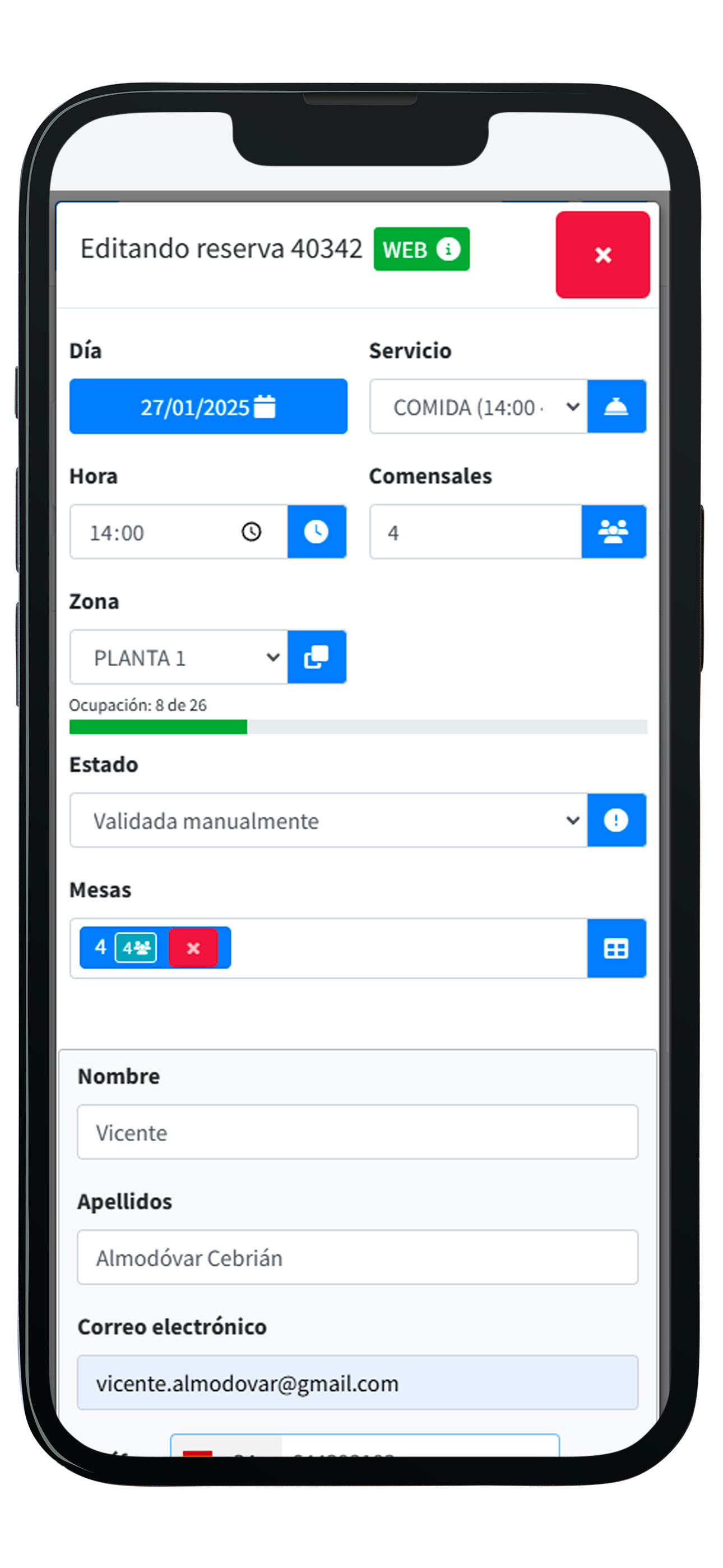 Reserver screenshot 6