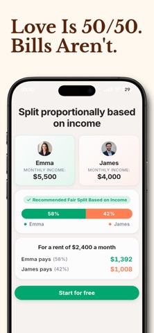 Halfway: Couples Budgeting App screenshot