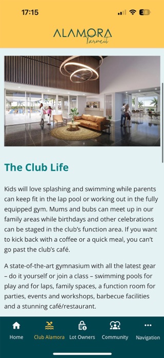 Alamora Community App Screenshot 2 of 3