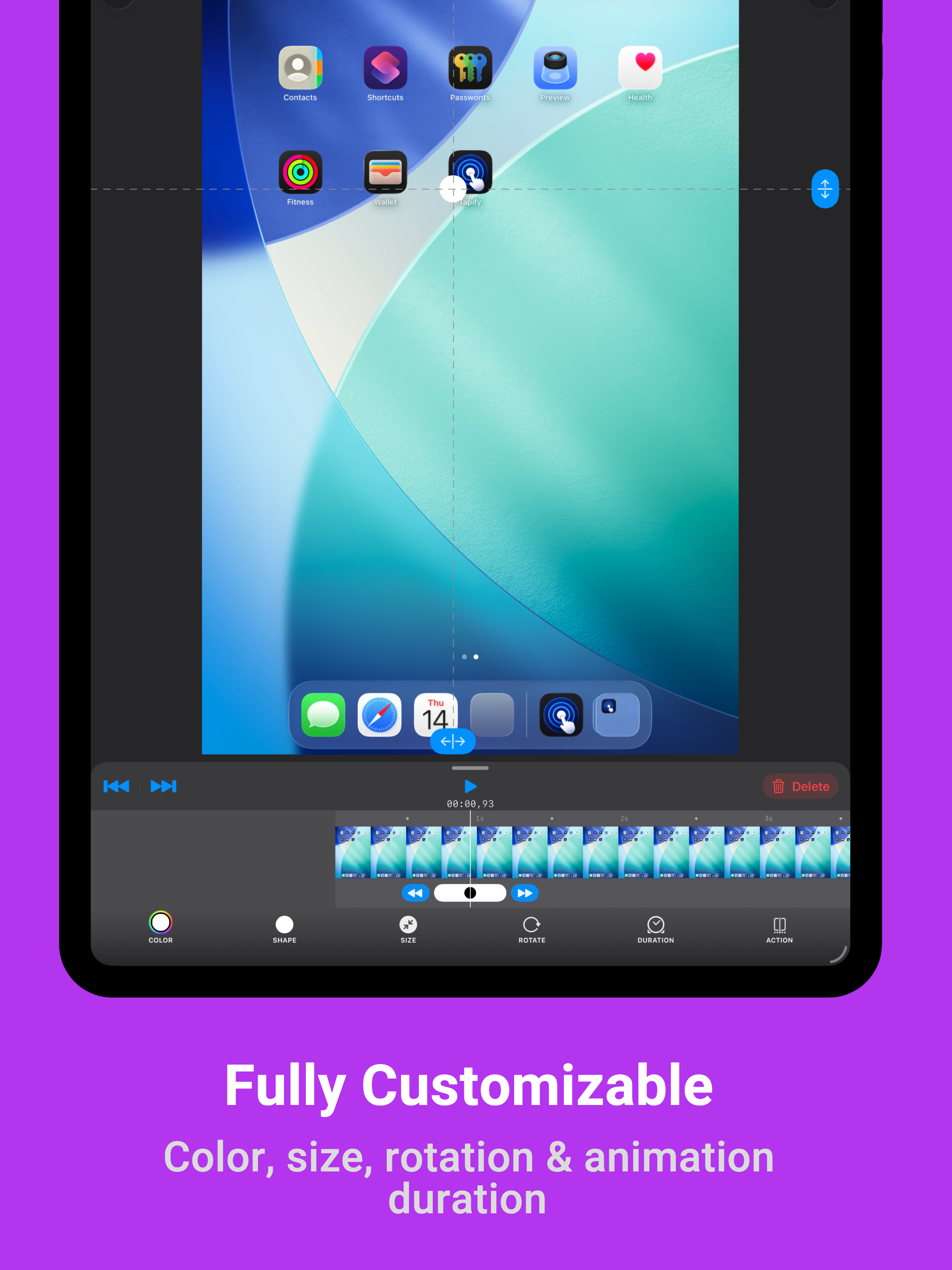 Tapify - Show Taps on Video