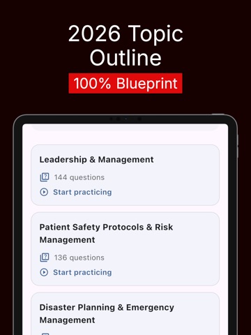 CMSRN Med-Surg Exam Prep 2026 iPad screenshot