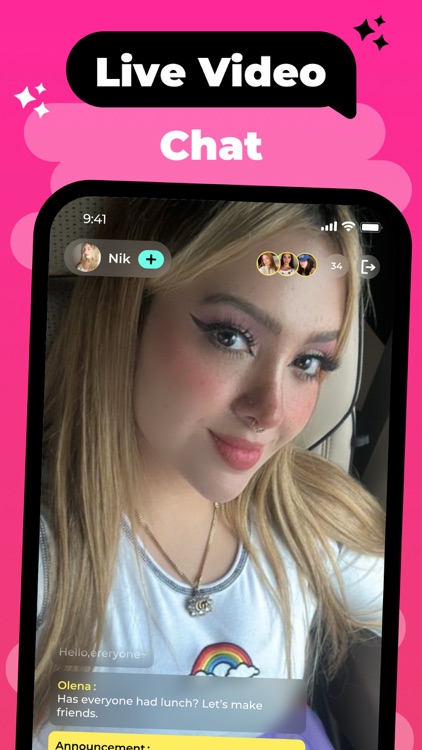 Saha-Live Video Chat,Call