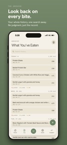 Lagom: Simplified Food Tracker screenshot