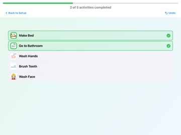 Visual Schedule Pro for ABA iPad screenshot