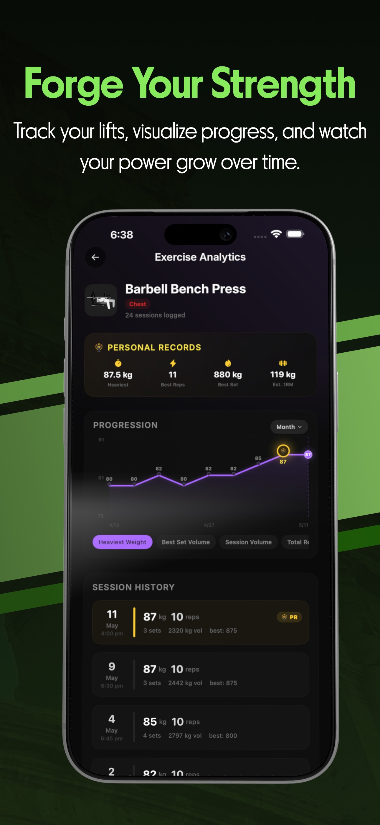 Herc - Fitness App for Heroes screenshot 4