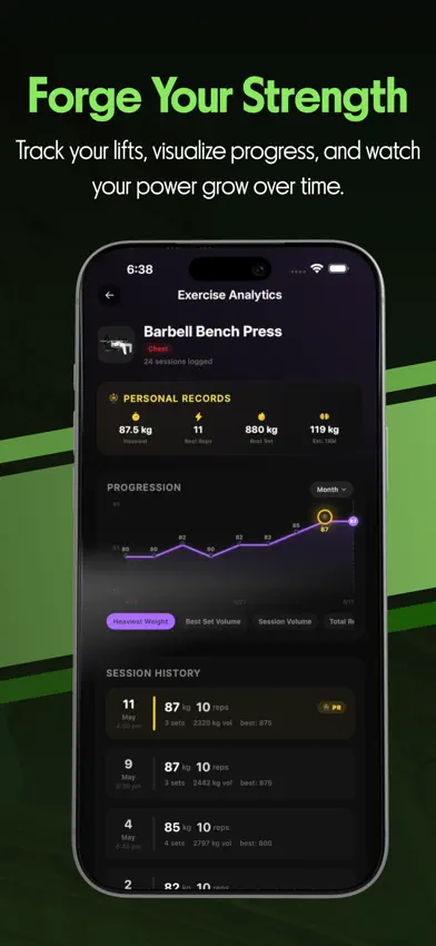 Herc - Fitness App for Heroes screenshot 4