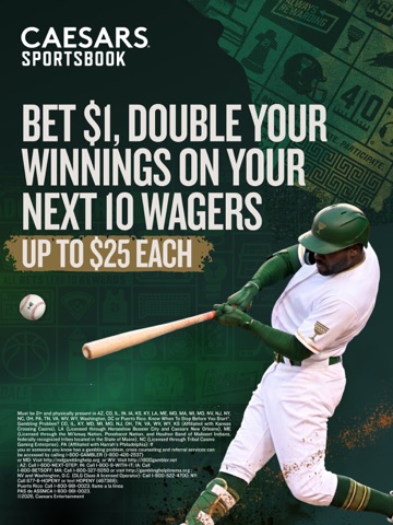 Caesars Sportsbook & Casino iPad screenshot