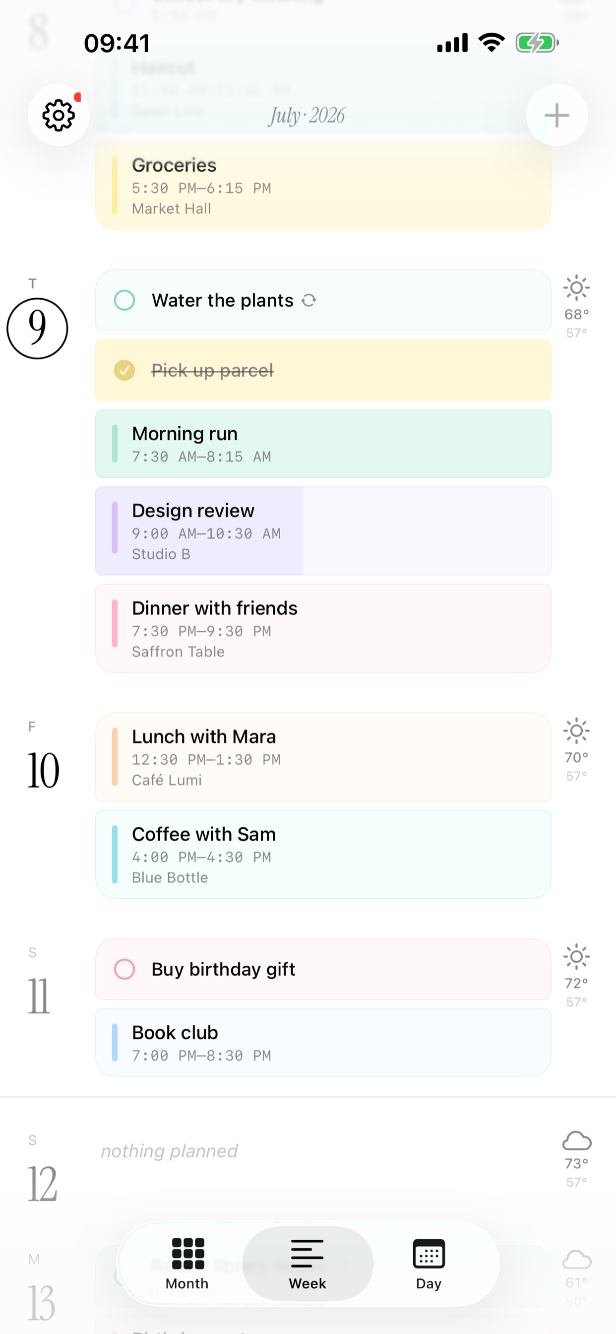 Hibi Calendar: Daily Journal screenshot 3