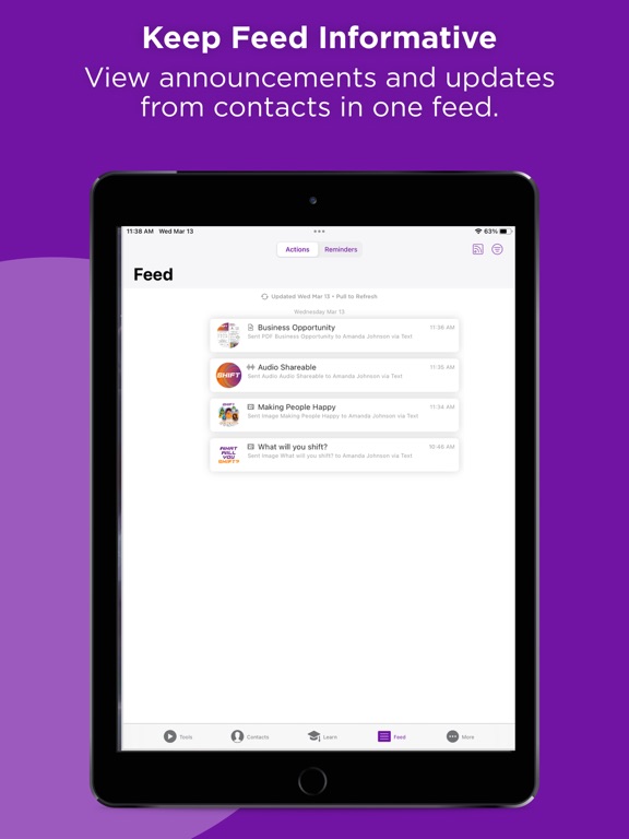 SHIFT biz iPad screenshot 10 - Business app