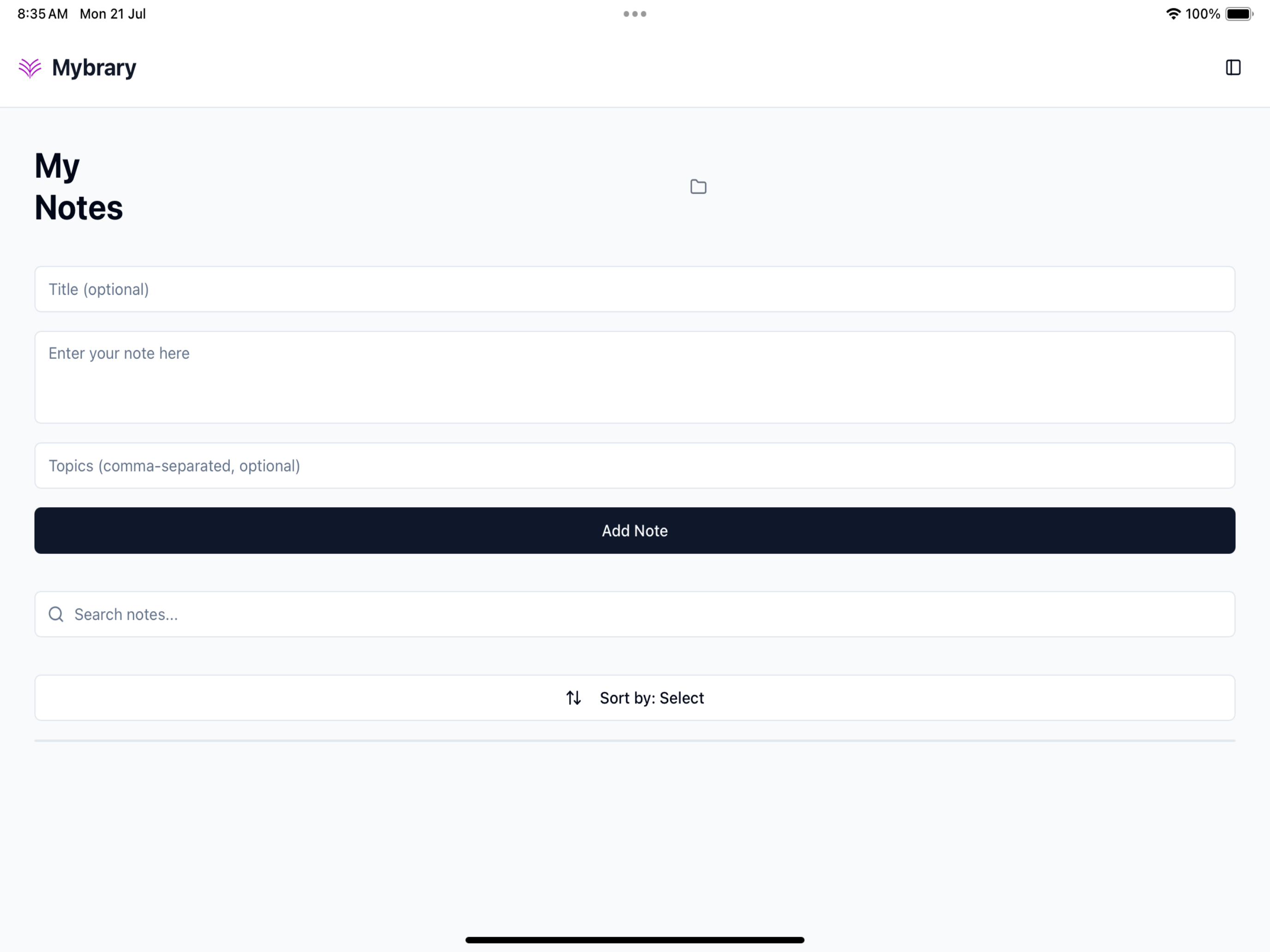Mybrary AI