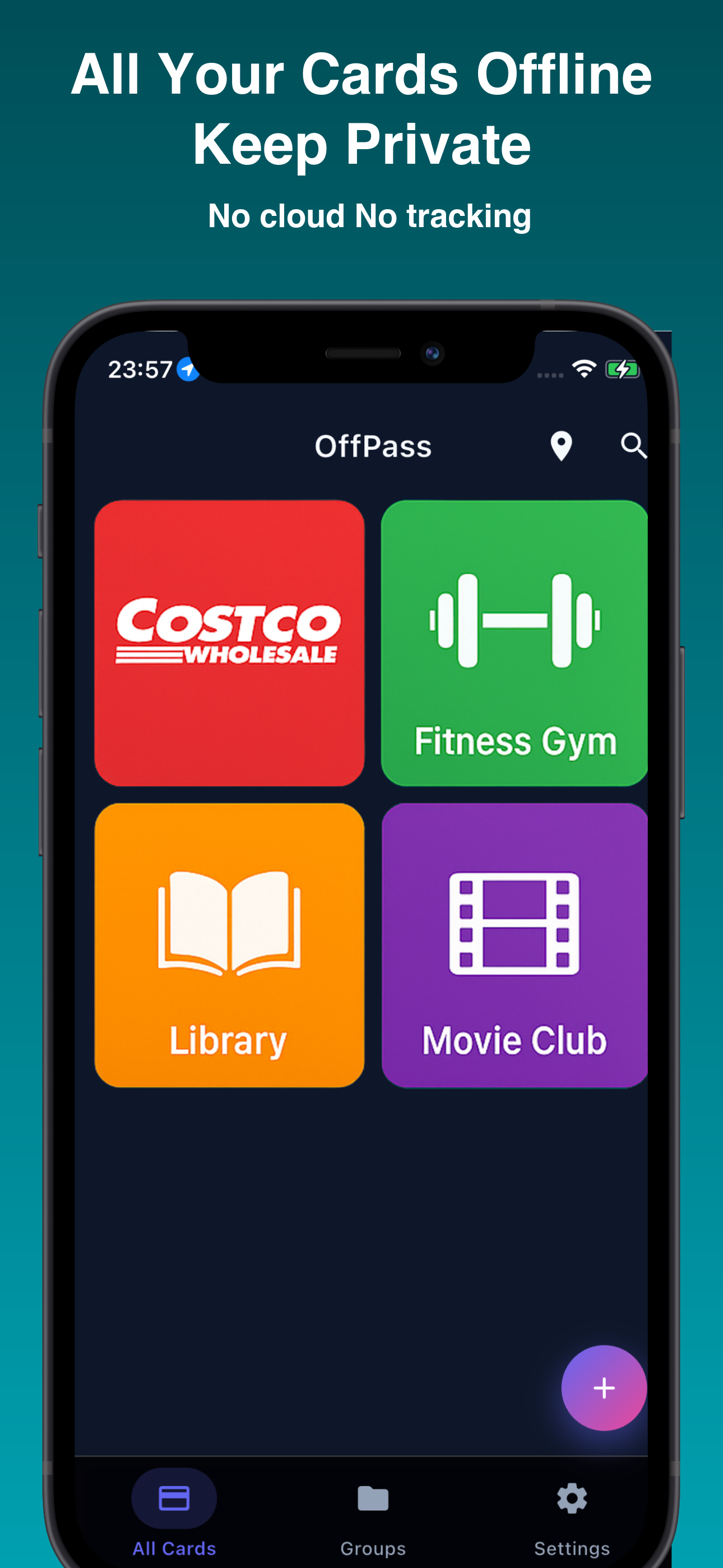 OffPass - Local Card Codes