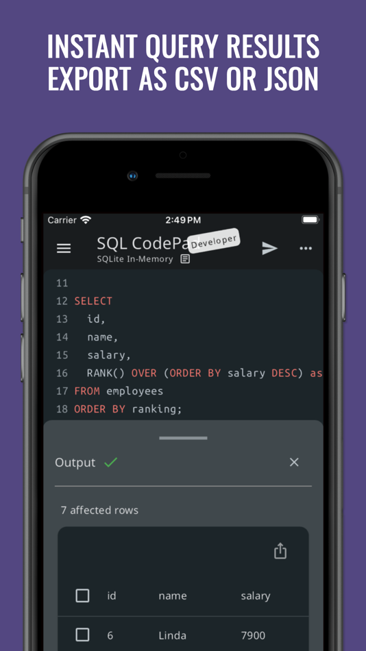 #3. SQL Database Manager DB Client (iOS) 게시자: Cloudbit d.o.o.
