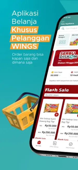 WINGS Store iPhone screenshot 1