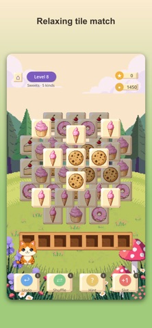 Cozy Tile Garden: Triple Match iPhone screenshot