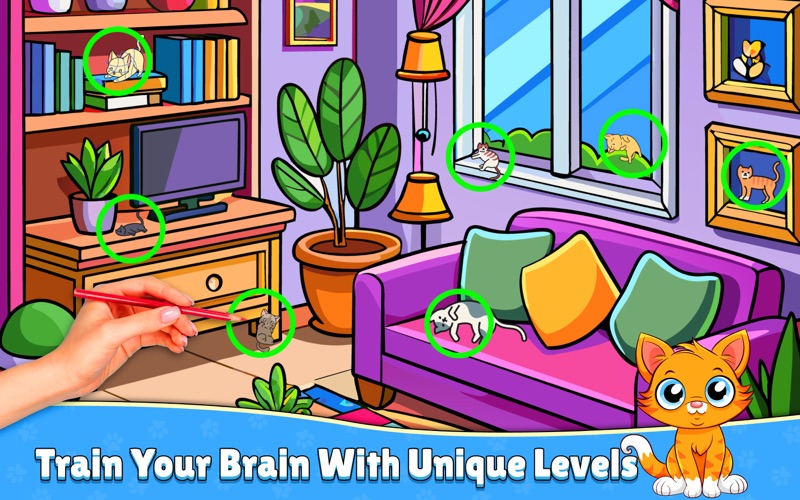 Cat: Find Hidden Objects Games Screenshot