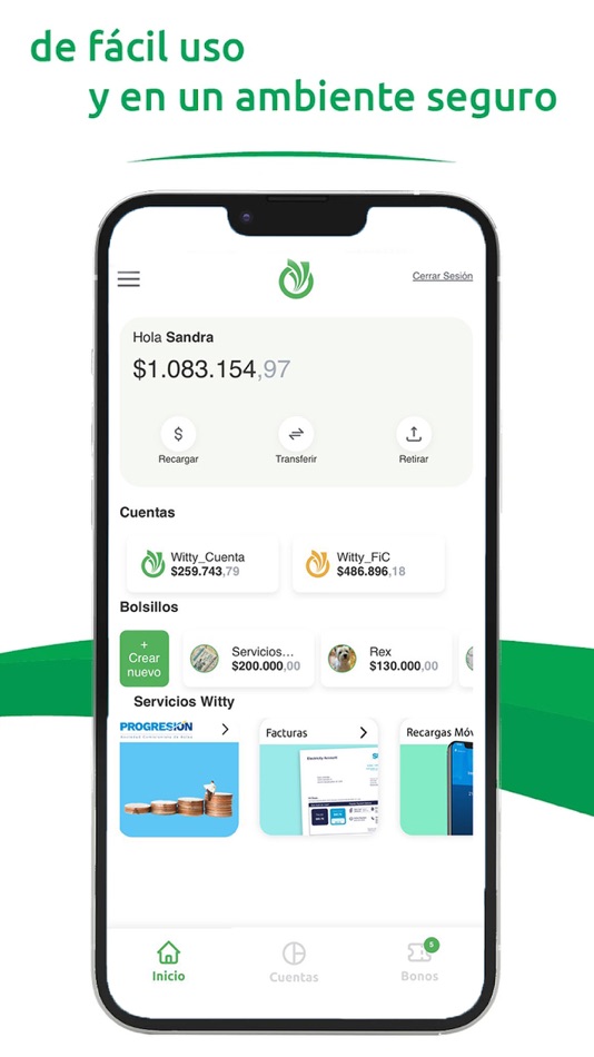 #2. Witty Wallet (iOS) By: INVERSIONES KAPPI S A S