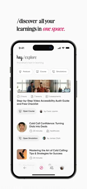 hey sales for sales coaching screenshot 2
