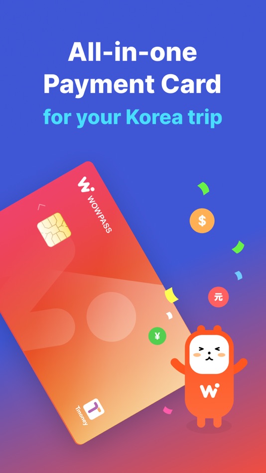 WOWPASS: Go Cashless in Korea - 1.13.6 - (iOS)