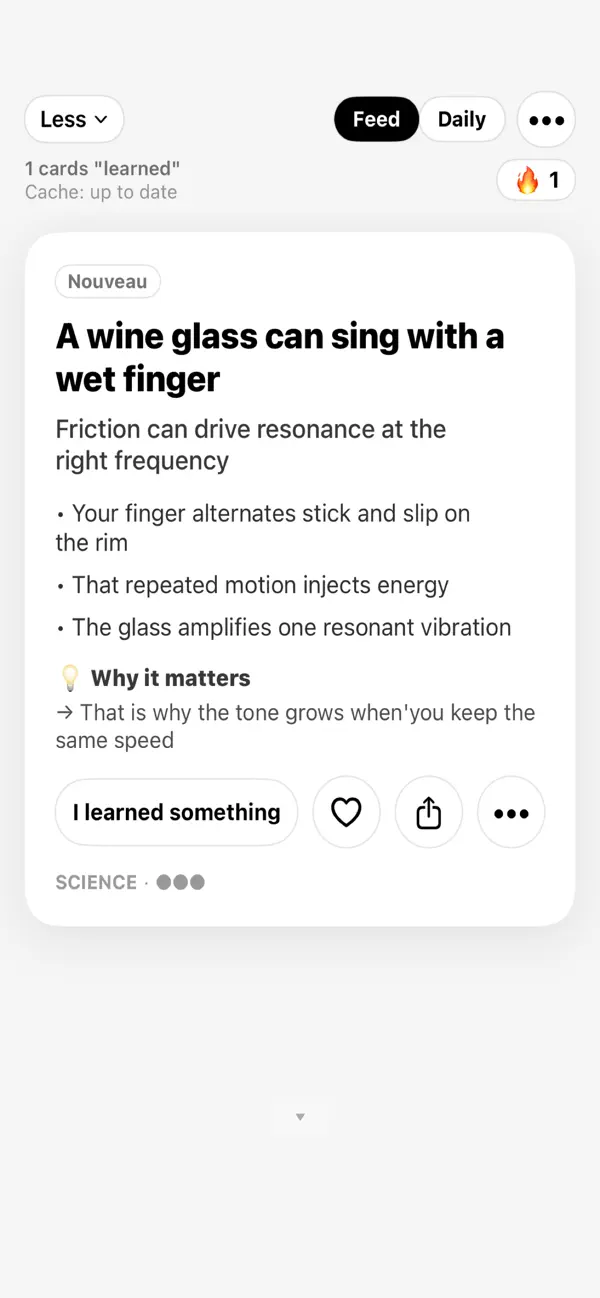 #6. Less - App (iOS) Von: Gabriel Ondonda