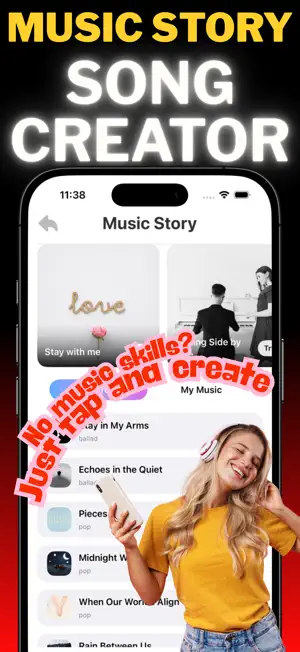 StoryAll: Chat, Voice & Music screenshot 3